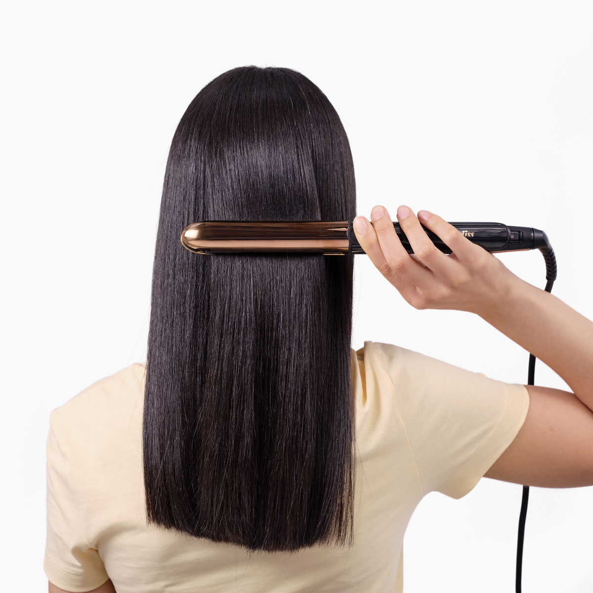 Plancha de pelo babyliss straight and curl salon brilliance st482e best sale con titanio